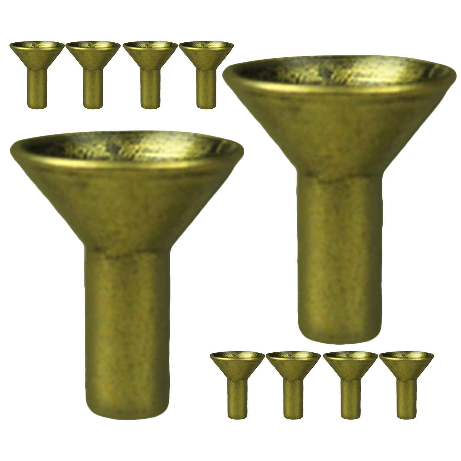 Incense Holder - 10Pcs Metal Backflow Incense Holder Tray