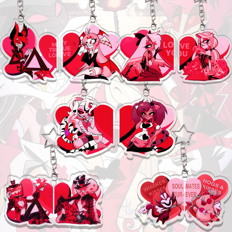 Hazbin Hotel Acrylic Keychain  - đánh giá và giá Japanese Snacks