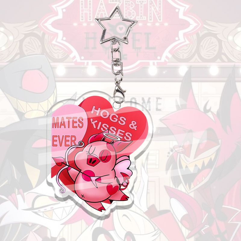 Hazbin Hotel Acrylic Keychain  - đánh giá và giá Japanese Snacks