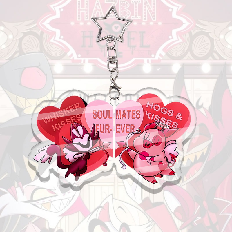 Hazbin Hotel Acrylic Keychain  - đánh giá và giá Japanese Snacks