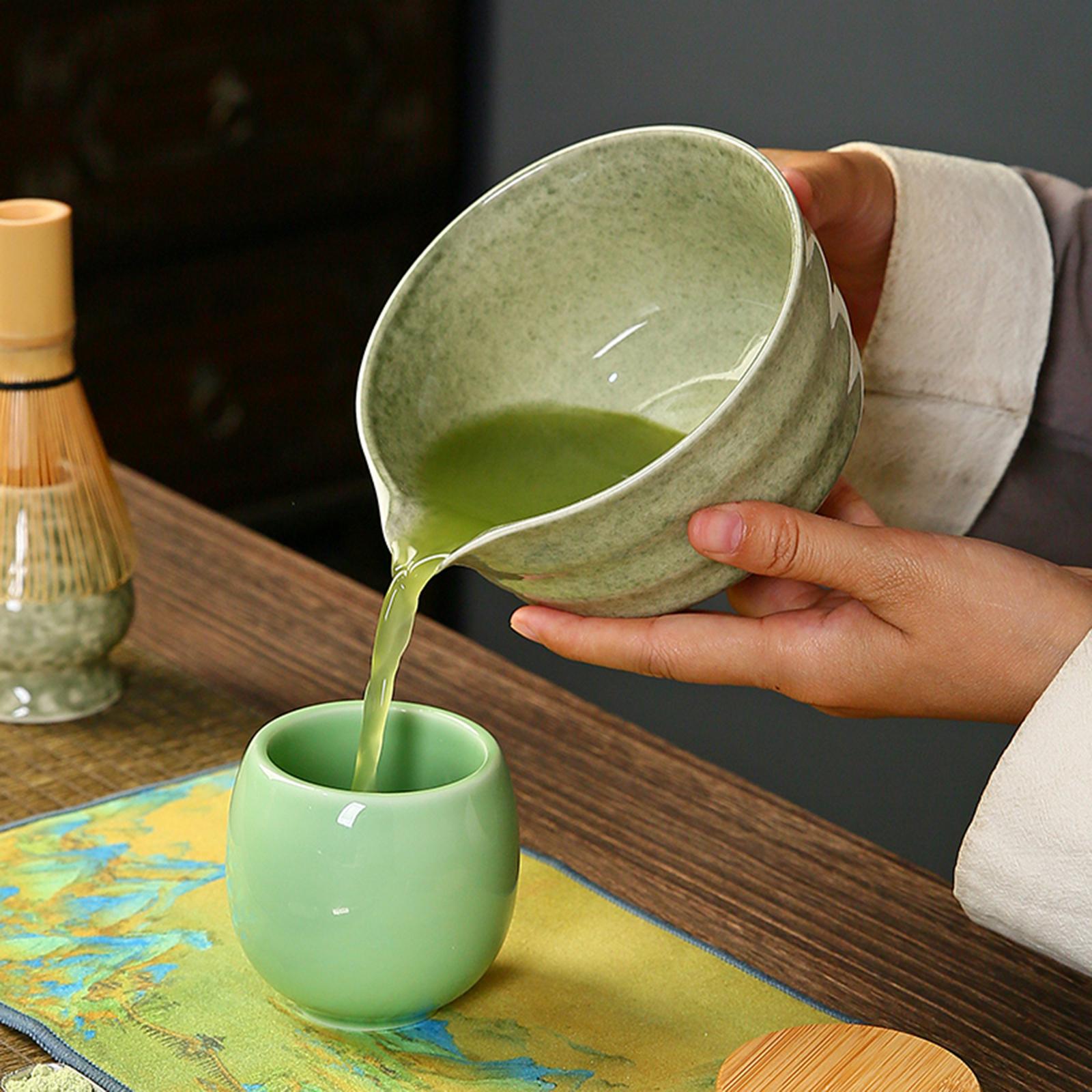 Ceramic Matcha Bowl with Spout - đánh giá và giá Japanese Tea