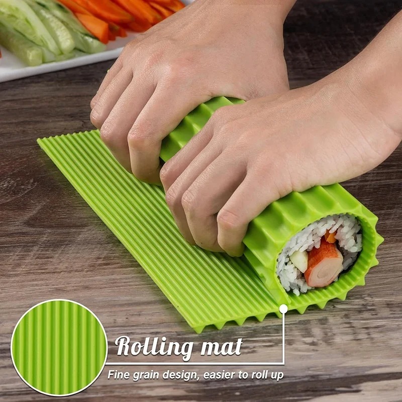 Silicone Hand Roll Sushi Rolli - đánh giá và giá Sushi Making Kit