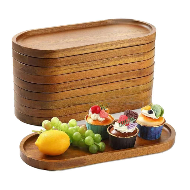 Tableware Solid Wood Food Tray - đánh giá và giá Japanese Snacks