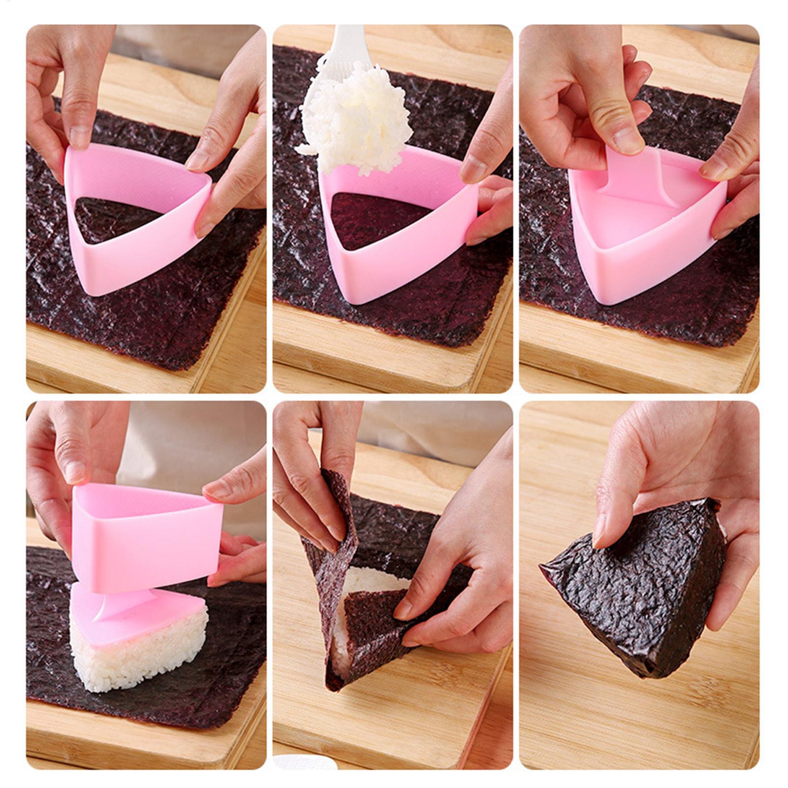 Sushi Mold Triangle Mould Onig - đánh giá và giá Sushi Making Kit