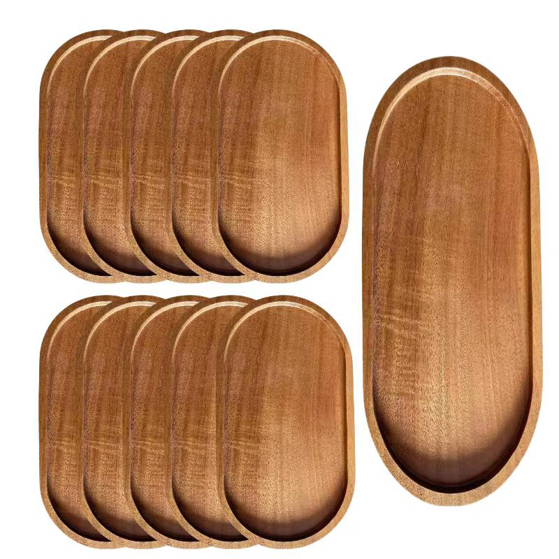 NEW Tableware Solid Wood Round - đánh giá và giá Japanese Snacks