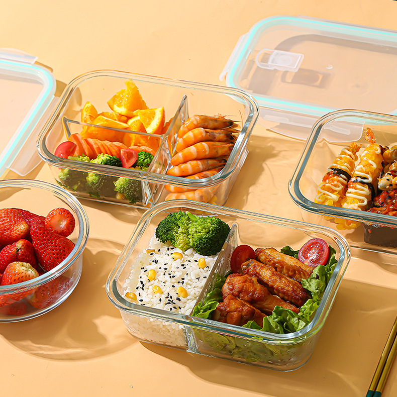 Glass Fresh-Keeping Box high B - đánh giá và giá Bento Box