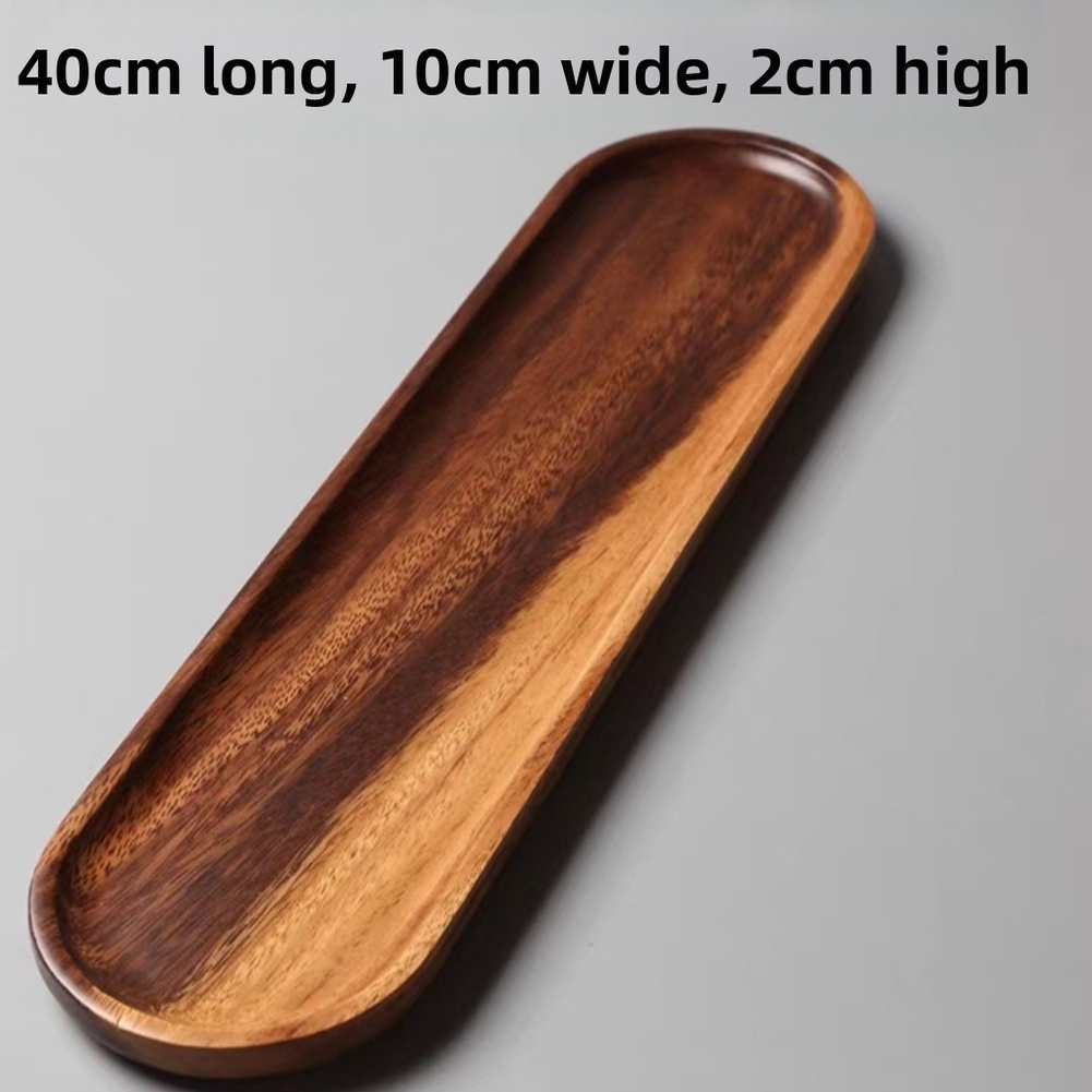 Walnut Wood Tray Tableware Rec - đánh giá và giá Japanese Snacks