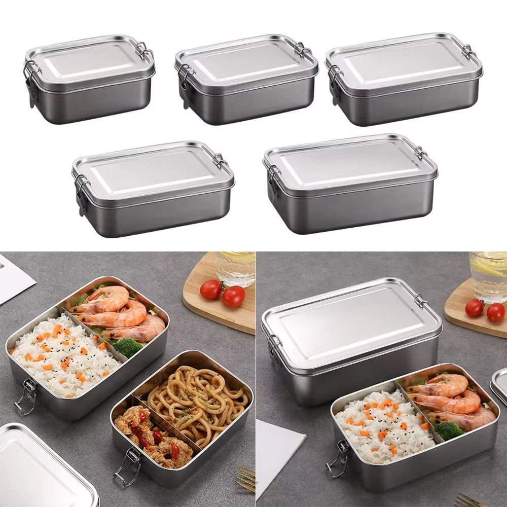 Durable Stainless Steel Bento  - đánh giá và giá Bento Box