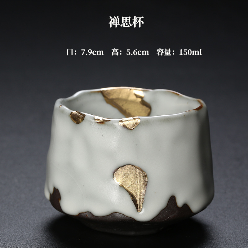 Shino Ware Gilded Handmade Jap - đánh giá và giá Japanese Tea